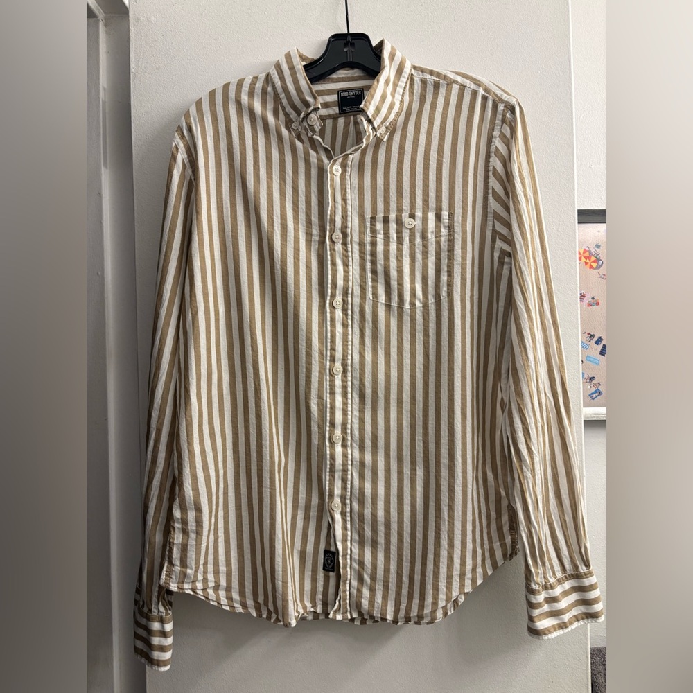 Todd Snyder stripe button down